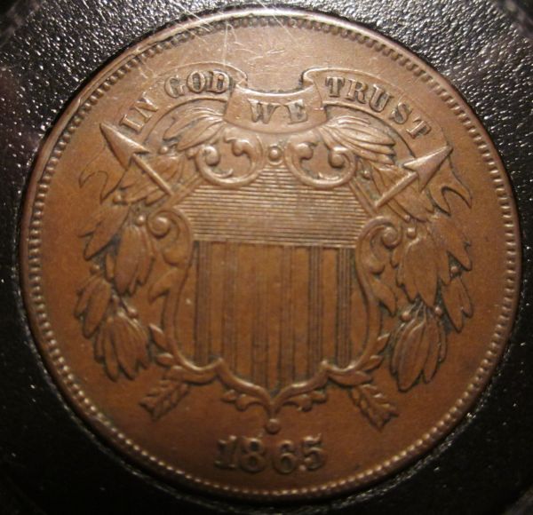 1865-2-Cent-Piece......